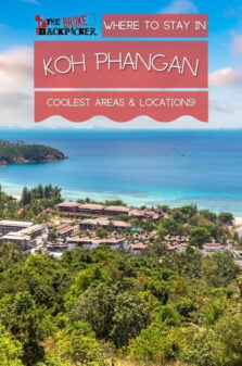 Where to Stay in Koh Phangan Pinterest Image
