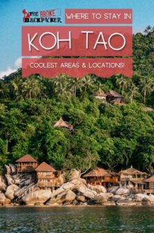 Where to Stay in Koh Tao Pinterest Image