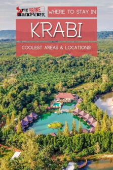 Where to Stay in Krabi Pinterest Image