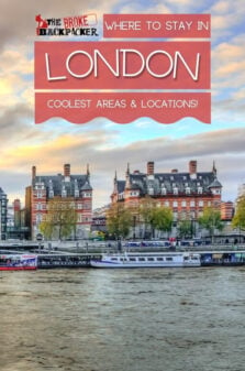 Where to Stay in London Pinterest Image