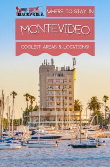 Where to Stay in Montevideo Pinterest Image