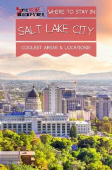Where to Stay in Salt Lake City Pinterest Image