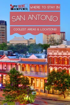 Where to Stay in San Antonio Pinterest Image