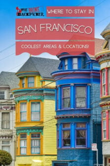 Where to Stay in San Francisco Pinterest Image