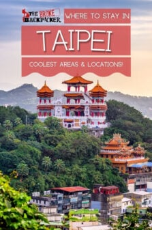 Where to Stay in Taipei Pinterest Image