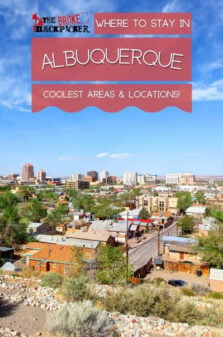 Where to Stay in Albuquerque Pinterest Image