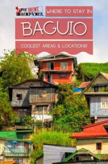 Where to Stay in Baguio Pinterest Image
