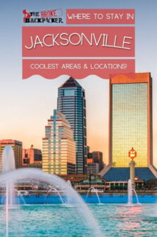 Where to Stay in Jacksonville Pinterest Image