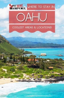 Where to Stay in Oahu Pinterest Image