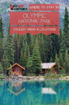 Where to Stay in Olympic National Park Pinterest Image