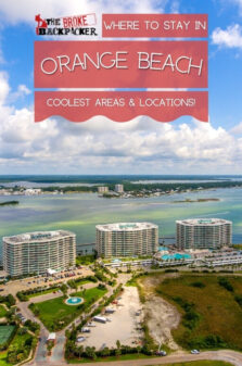 Where to Stay in Orange Beach Pinterest Image