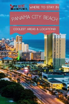 Where to Stay in Panama City Beach Pinterest Image