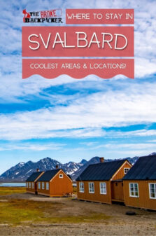 Where to Stay in Svalbard Pinterest Image