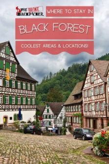 Where to Stay in Black Forest Pinterest Image