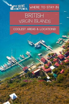 Where to Stay in British Virgin Islands Pinterest Image