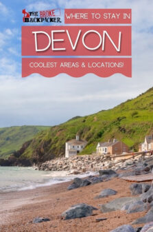 Where to Stay in Devon Pinterest Image