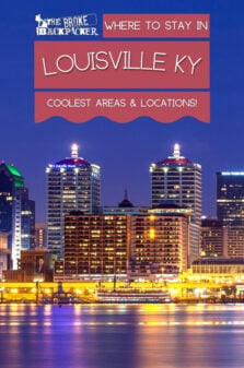 Where to Stay in Louisville KY Pinterest Image