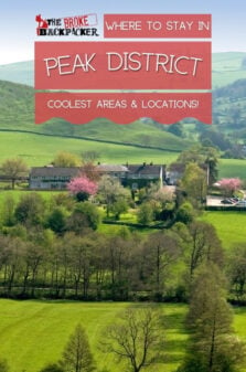 Where to Stay in Peak District Pinterest Image