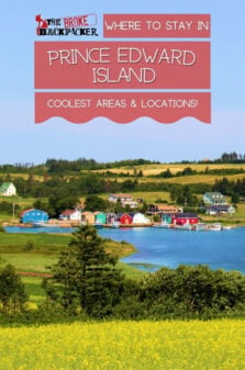Where to Stay in Prince Edward Island Pinterest Image