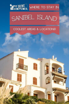 Where to Stay in Sanibel Island Pinterest Image