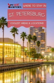 Where to Stay in St. Petersburg, FL Pinterest Image