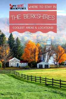 Where to Stay in The Berkshires Pinterest Image