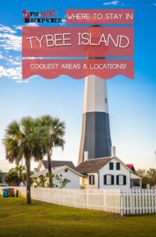 Where to Stay in Tybee Island Pinterest Image