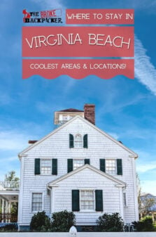 Where to Stay in Virginia Beach Pinterest Image