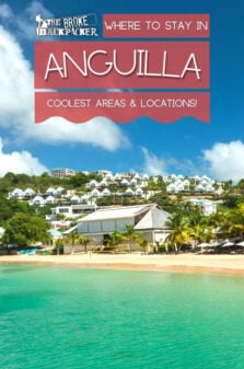 Where to Stay in Anguilla Pinterest Image