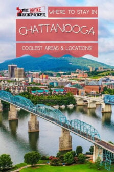 Where to Stay in Chattanooga Pinterest Image