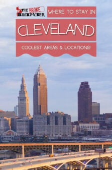 Where to Stay in Cleveland Pinterest Image