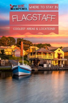 Where to Stay in Flagstaff Pinterest Image