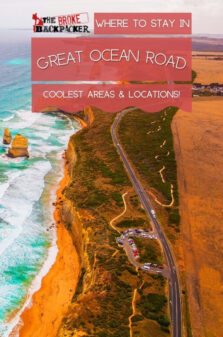 Where to Stay in Great Ocean Road Pinterest Image