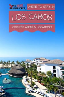 Where to Stay in Los Cabos Pinterest Image