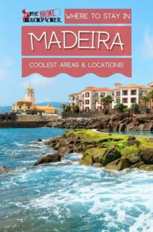 Where to Stay in Madeira Pinterest Image