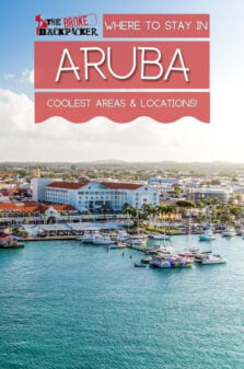 Where to Stay in Aruba Pinterest Image