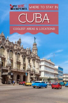 Where to Stay in Cuba Pinterest Image