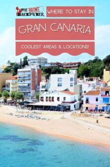 Where to Stay in Gran Canaria Pinterest Image