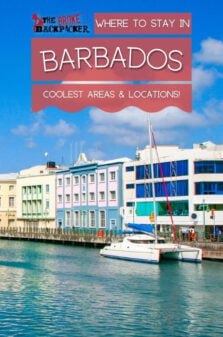 Where to Stay in Barbados Pinterest Image