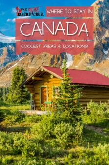 Where to Stay in Canada Pinterest Image
