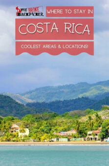Where to Stay in Costa Rica Pinterest Image