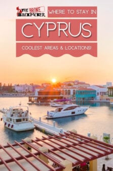 Where to Stay in Cyprus Pinterest Image