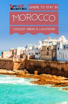 Where to Stay in Morocco Pinterest Image