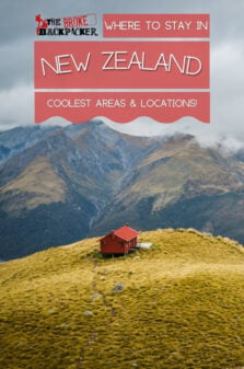 Where to Stay in New Zealand Pinterest Image