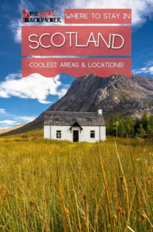 Where to Stay in Scotland Pinterest Image