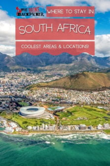 Where to Stay in South Africa Pinterest Image