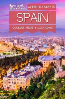 Where to Stay in Spain Pinterest Image