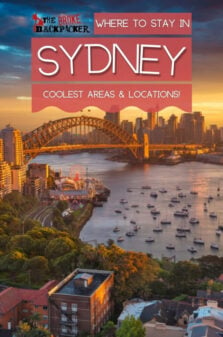 Where to Stay in Sydney Pinterest Image