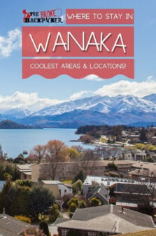 Where to Stay in Wanaka Pinterest Image