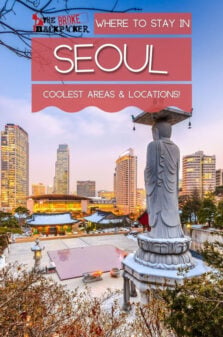 Where to Stay in Seoul Pinterest Image